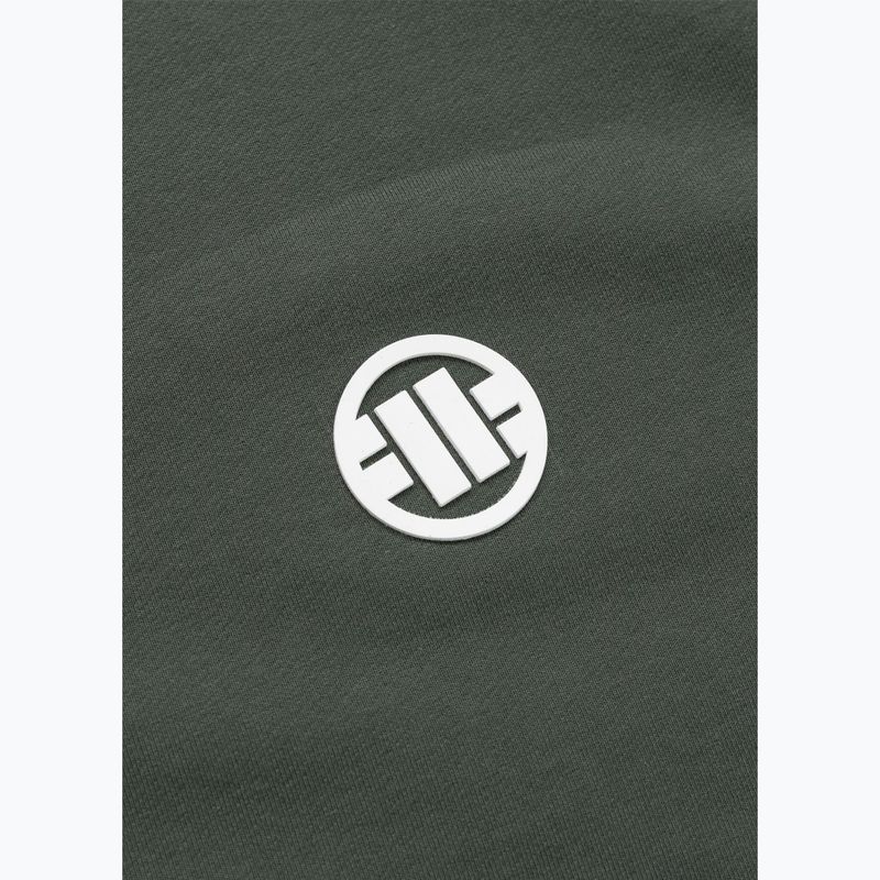 Мъжки суитшърт Pitbull Nugget Small Logo Hooded Zip sage green 10