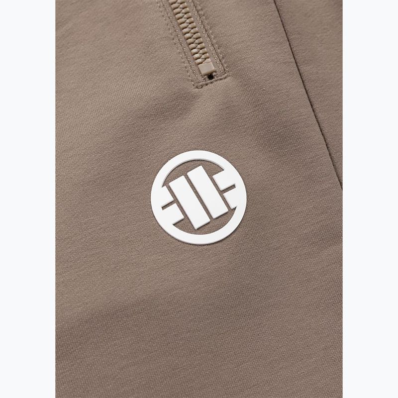 Мъжки панталони за бягане Pitbull Nugget Jogging brown savana 7