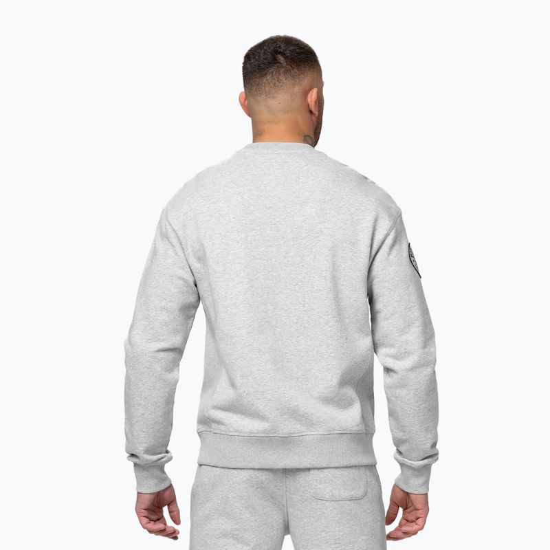 Мъжки суитшърт Pitbull Badger Crewneck grey/melange 3