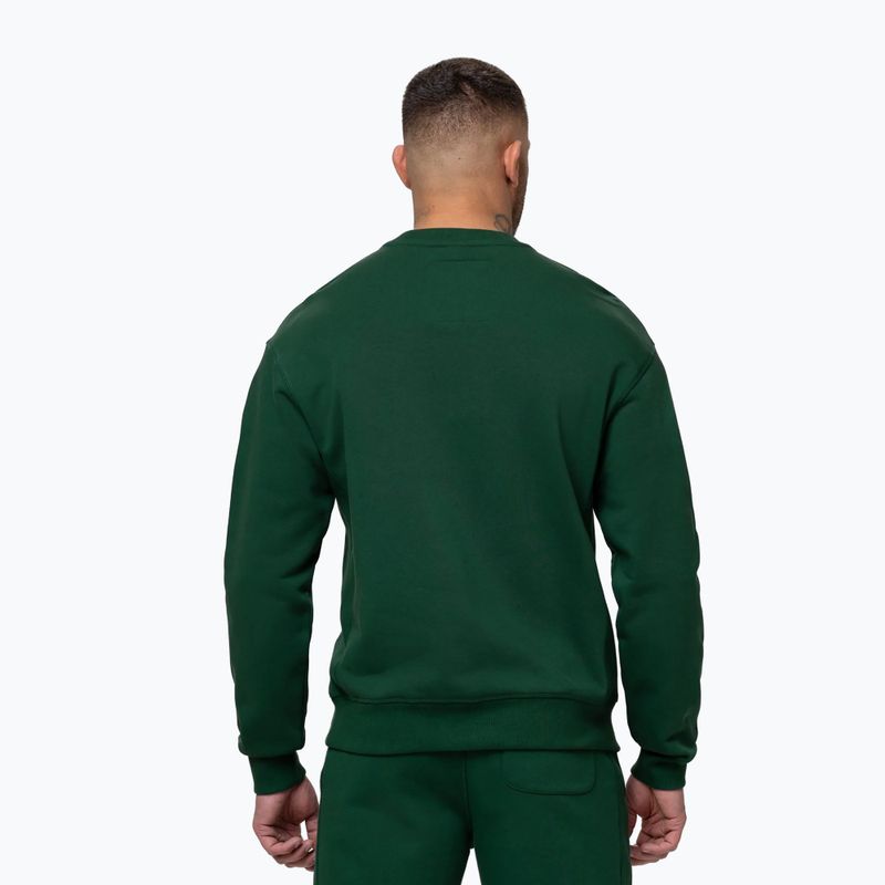 Мъжки суитшърт Pitbull Badger Crewneck hunter/green 3