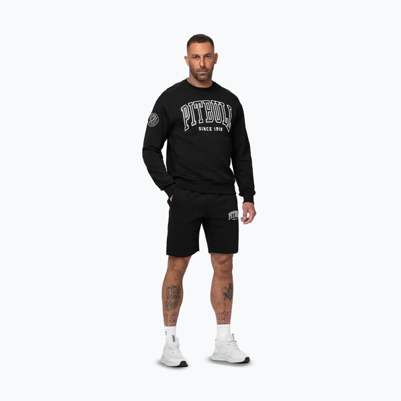 Мъжки суитшърт Pitbull Badger Crewneck black 2
