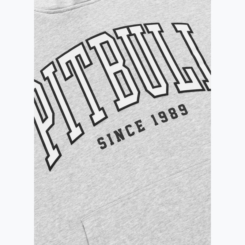 Мъжки суитшърт Pitbull Badger Hooded grey/melange 9