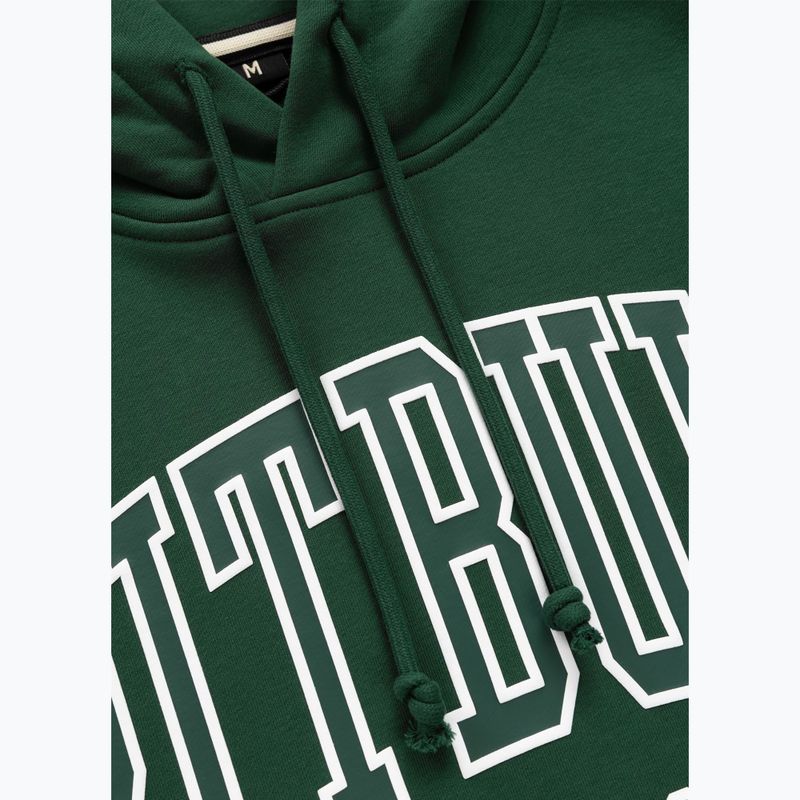 Мъжки суитшърт Pitbull Badger Hooded hunter green 5