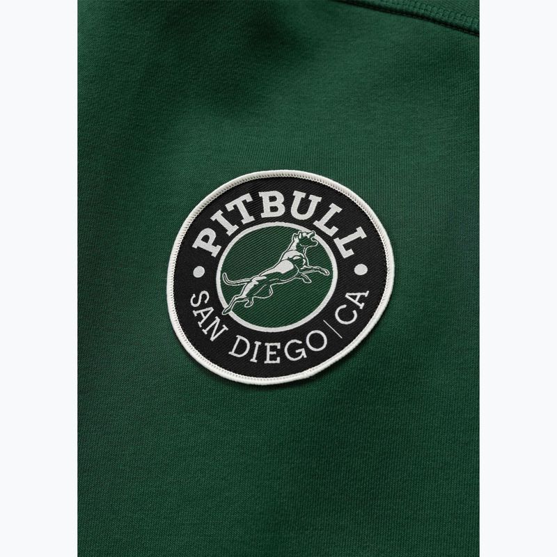 Мъжки суитшърт Pitbull Badger Hooded hunter green 7