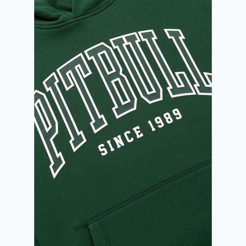 Мъжки суитшърт Pitbull Badger Hooded hunter green 8