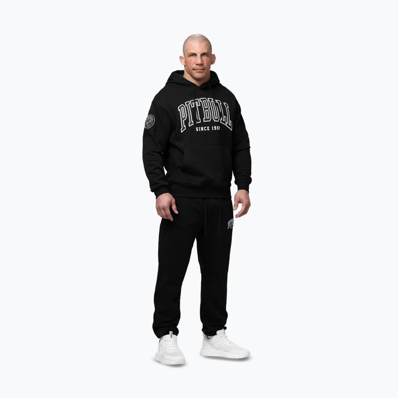 Мъжки суитшърт Pitbull Badger Hooded black 2