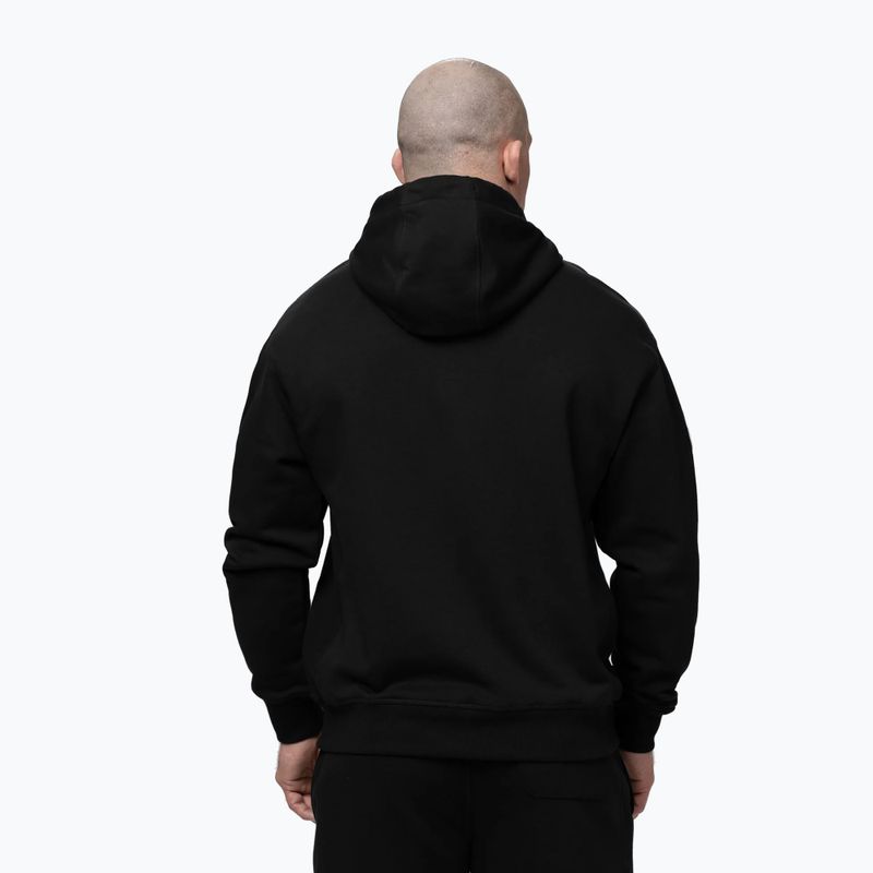 Мъжки суитшърт Pitbull Badger Hooded black 3
