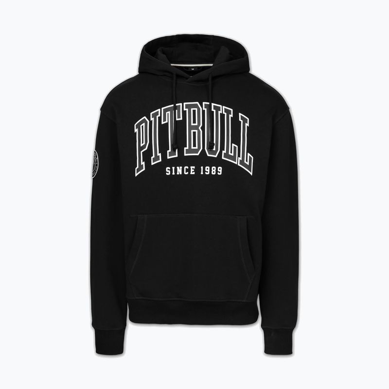 Мъжки суитшърт Pitbull Badger Hooded black 4