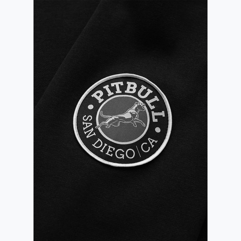 Мъжки суитшърт Pitbull Badger Hooded black 8