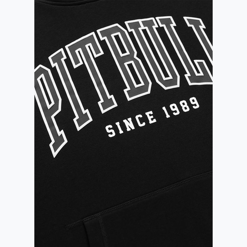 Мъжки суитшърт Pitbull Badger Hooded black 9