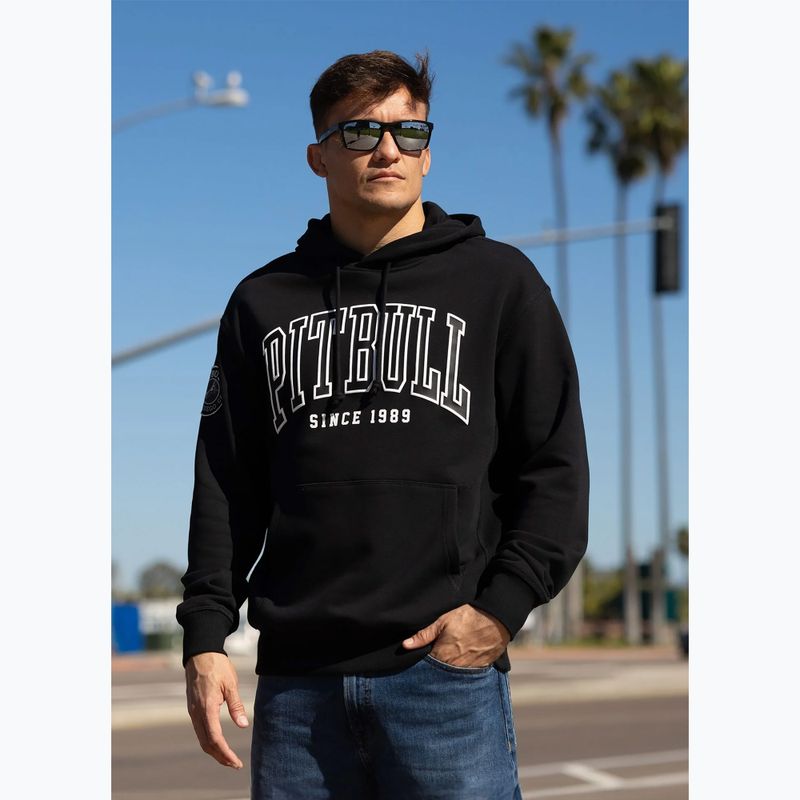 Мъжки суитшърт Pitbull Badger Hooded black 11
