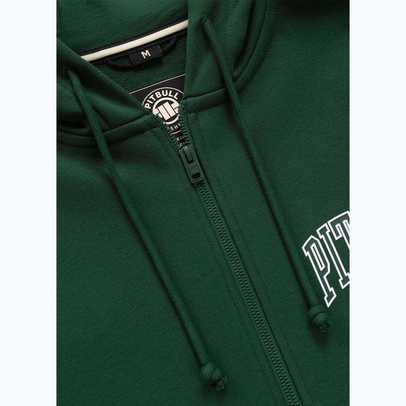 Мъжки суитшърт Pitbull Badger Hooded Zip hunter/green 7
