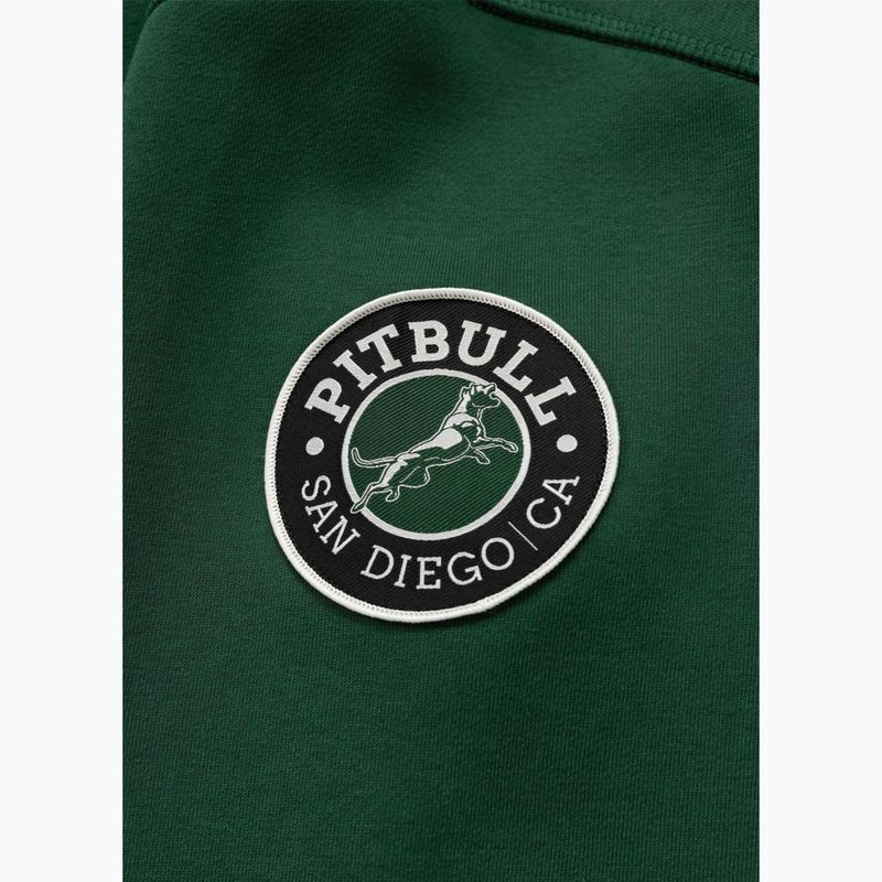 Мъжки суитшърт Pitbull Badger Hooded Zip hunter/green 9