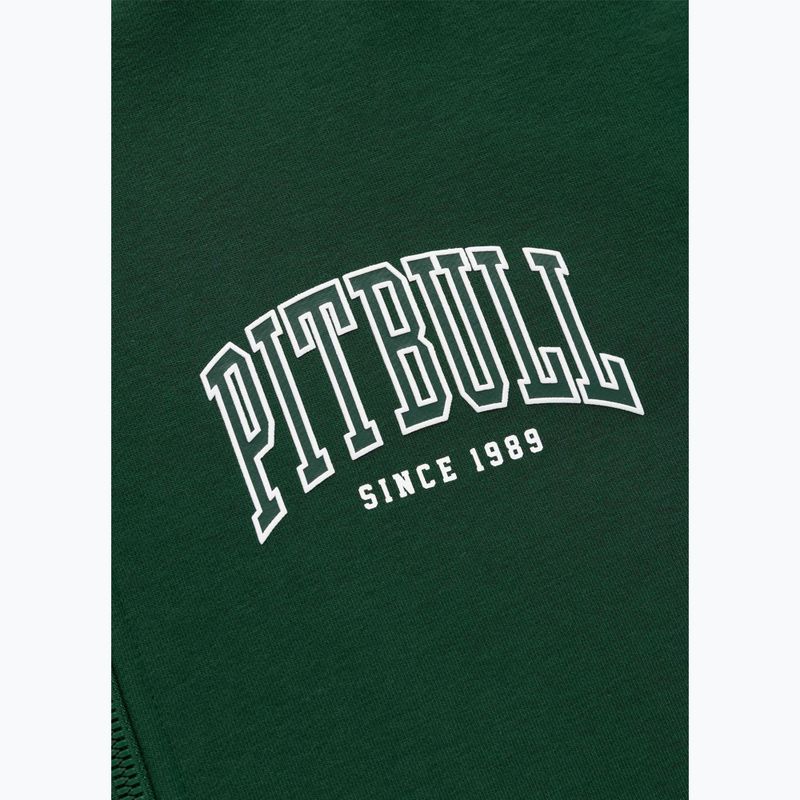 Мъжки суитшърт Pitbull Badger Hooded Zip hunter/green 10