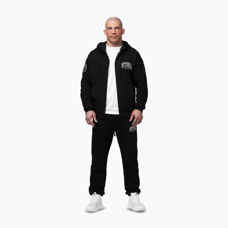Мъжки суитшърт Pitbull Badger Hooded Zip black 2