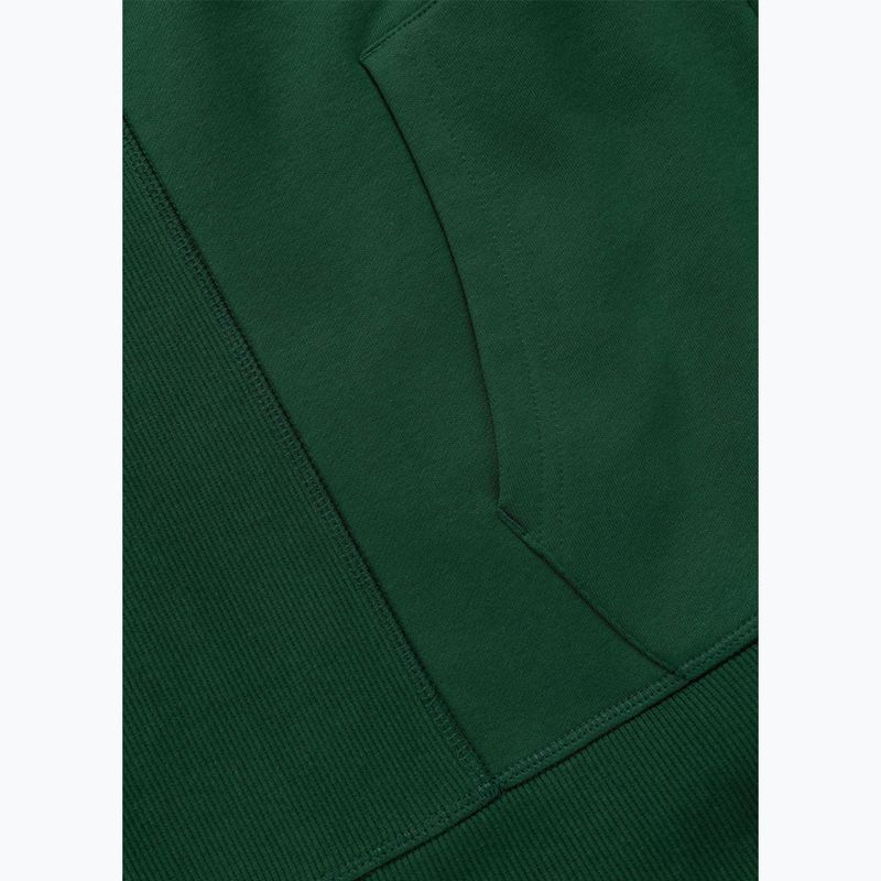 Мъжки суитшърт Pitbull Badger Hooded Vest Zip hunter green 8