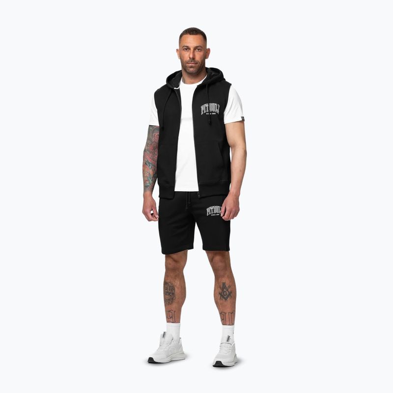 Мъжки суитшърт Pitbull Badger Hooded Vest Zip black 2