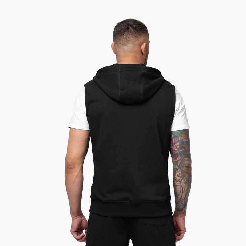 Мъжки суитшърт Pitbull Badger Hooded Vest Zip black 3
