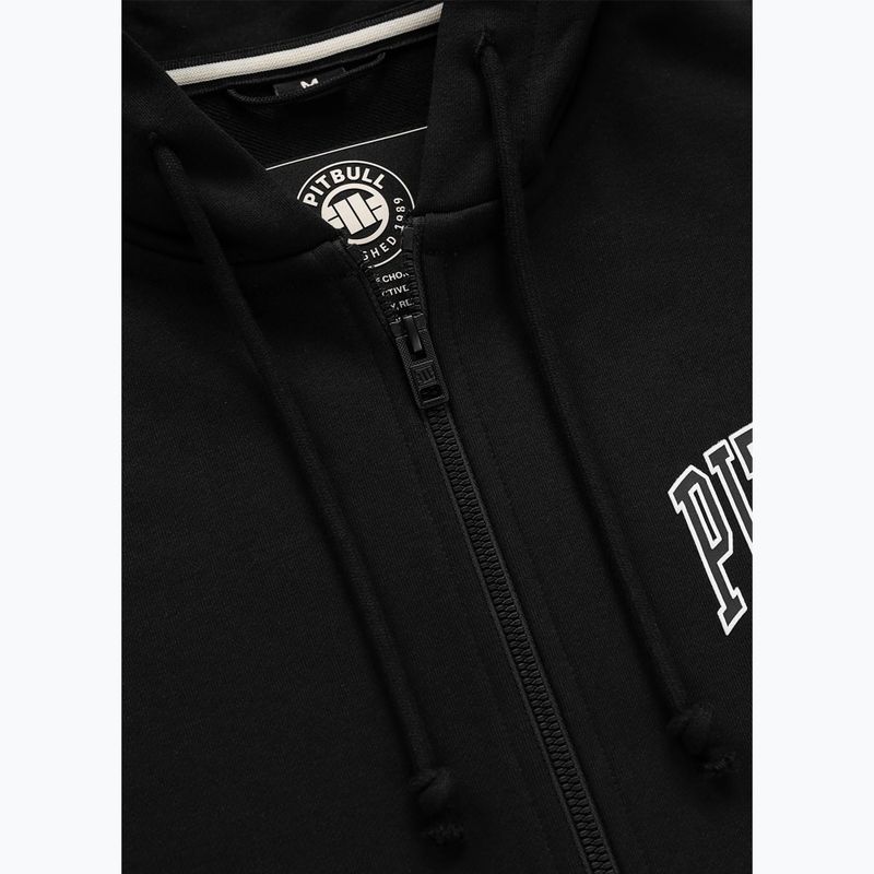 Мъжки суитшърт Pitbull Badger Hooded Vest Zip black 7
