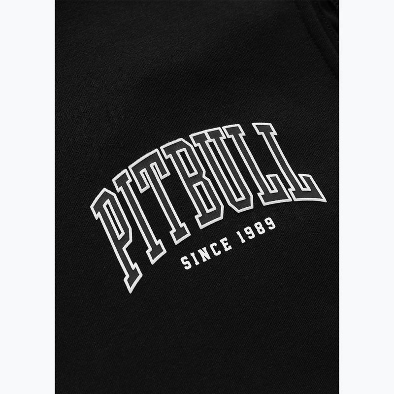 Мъжки суитшърт Pitbull Badger Hooded Vest Zip black 9