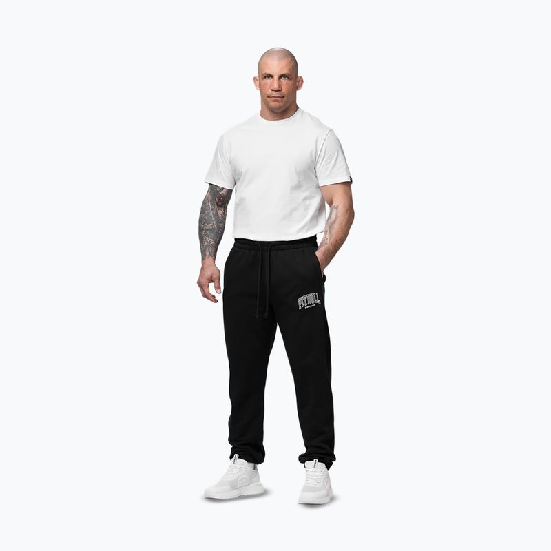 Мъжки панталони за бягане Pitbull Badger Track black 2