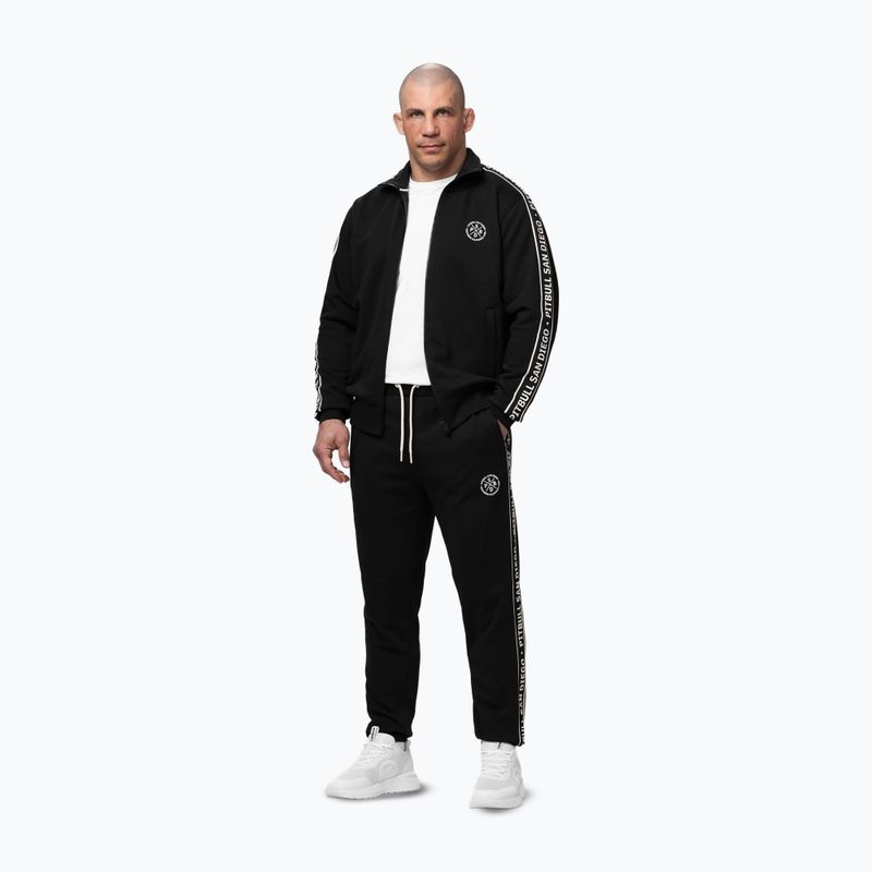 Мъжки суитшърт Pitbull Nexus Track Jacket black 2