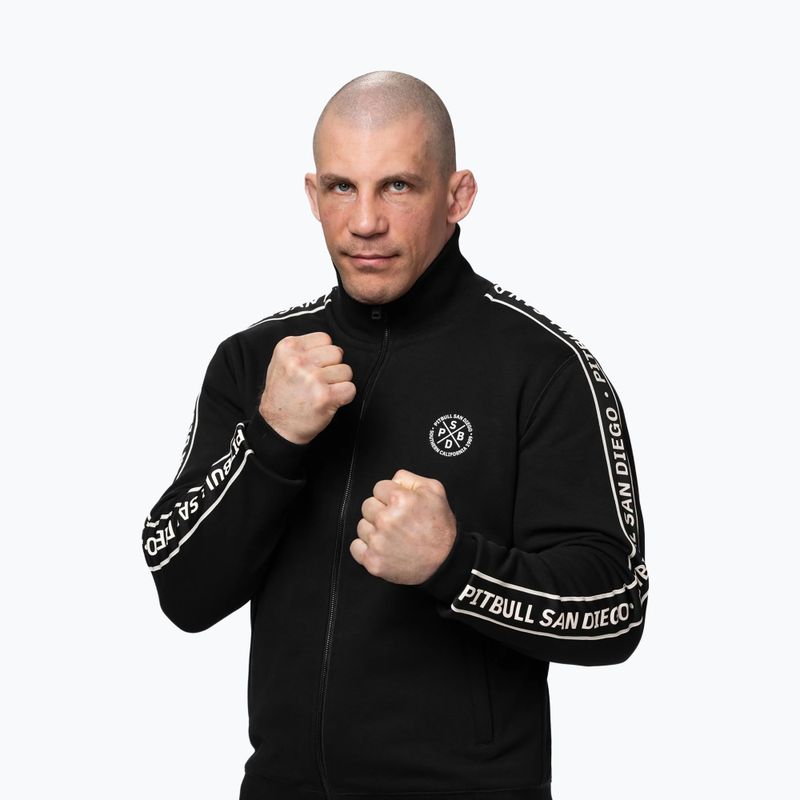 Мъжки суитшърт Pitbull Nexus Track Jacket black 5