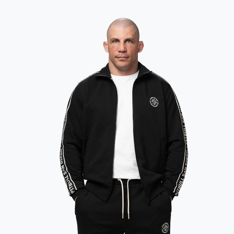 Мъжки суитшърт Pitbull Nexus Track Jacket black 6
