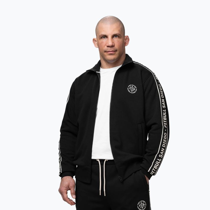 Мъжки суитшърт Pitbull Nexus Track Jacket black 7