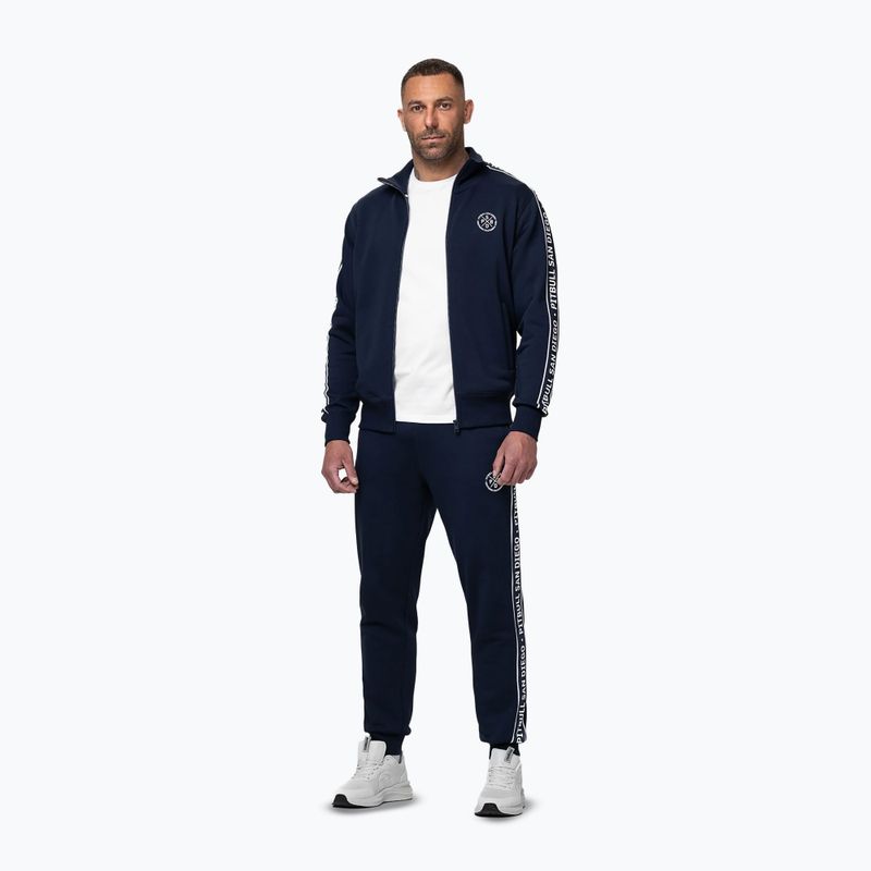 Мъжки суитшърт Pitbull Nexus Track Jacket dark navy 2