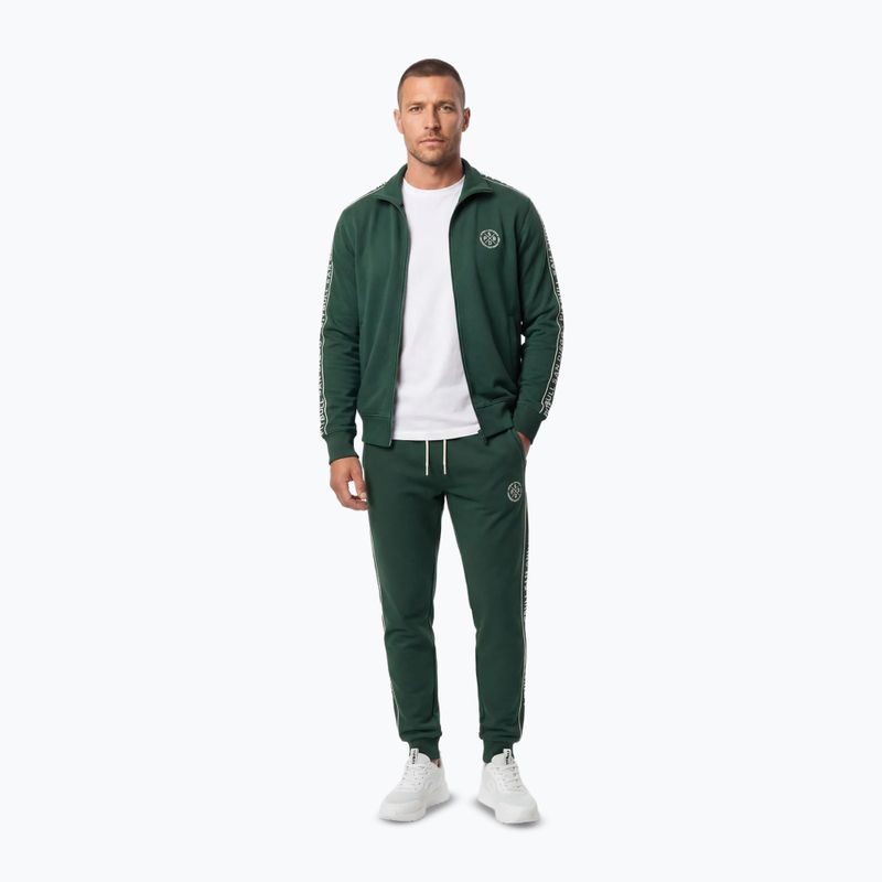 Мъжки суитшърт Pitbull Nexus Track Jacket bottle green 2