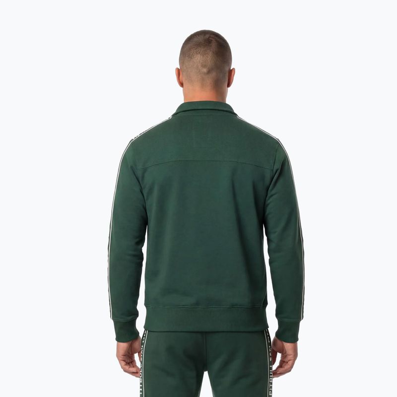 Мъжки суитшърт Pitbull Nexus Track Jacket bottle green 3