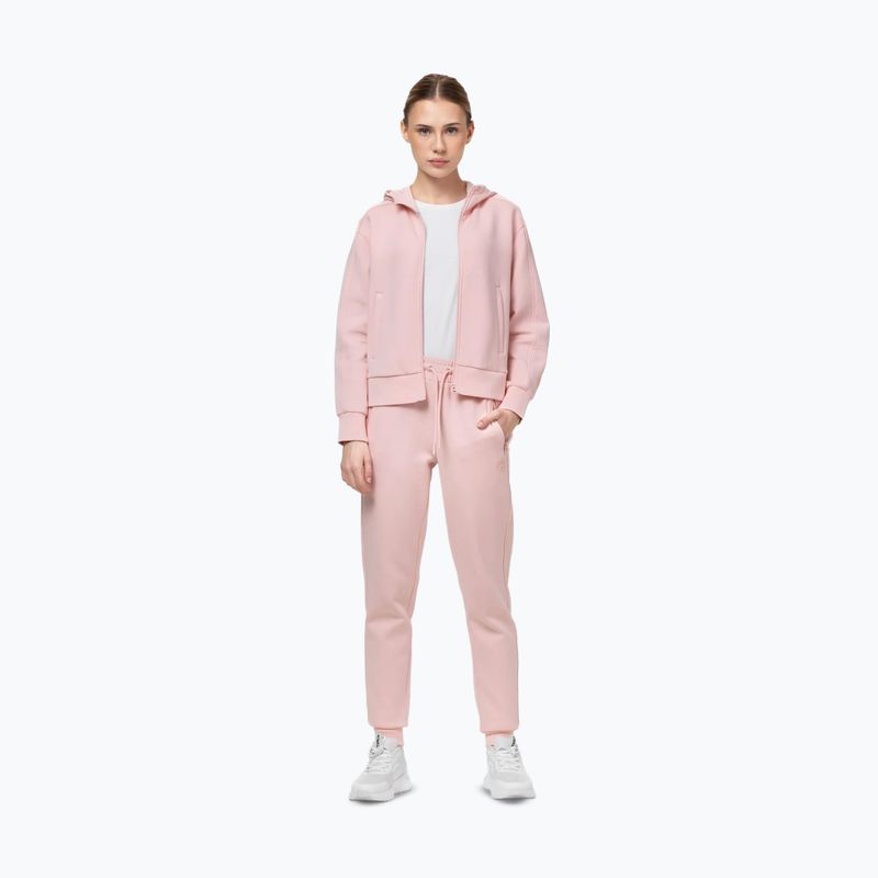 Дамски суитшърт Pitbull Discovery Hooded Zip strawberry cream 2