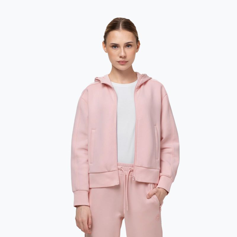 Дамски суитшърт Pitbull Discovery Hooded Zip strawberry cream 4