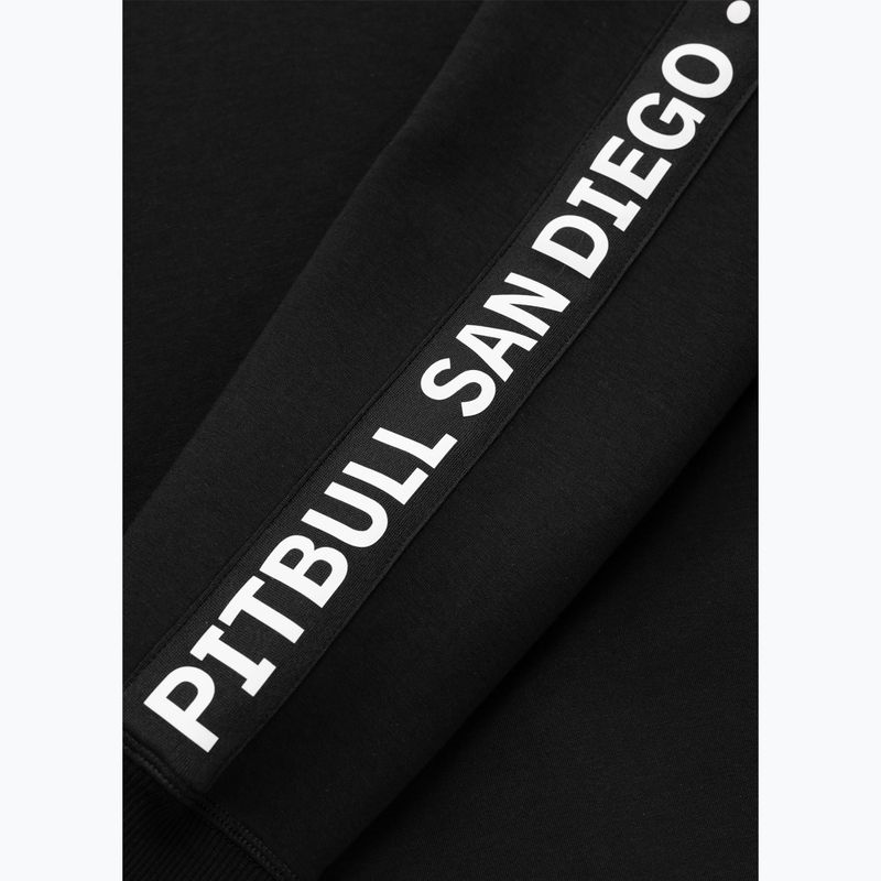 Дамски суитшърт Pitbull Explory Tape Hooded black 10