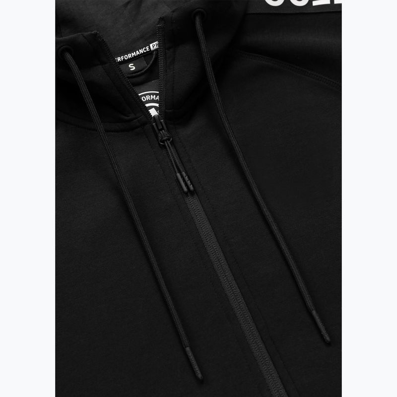 Дамски суитшърт Pitbull Explory Tape Hooded Zip black 7