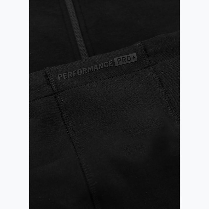 Дамски суитшърт Pitbull Explory Tape Hooded Zip black 9