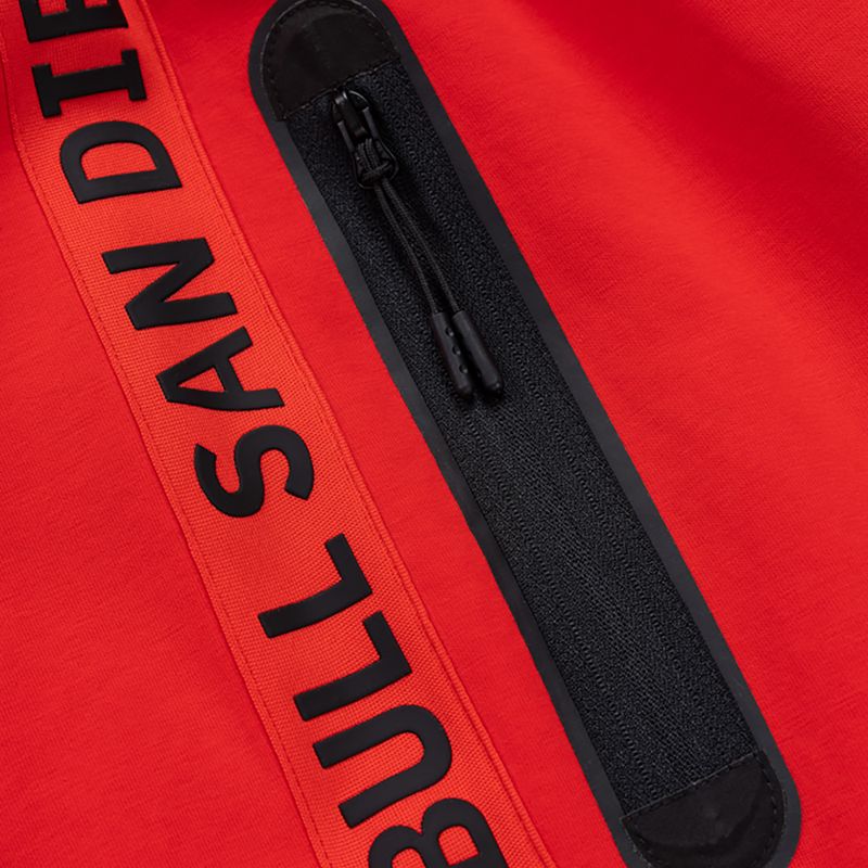 Дамски панталони Pitbull Explory Tape Track fluo / red 4