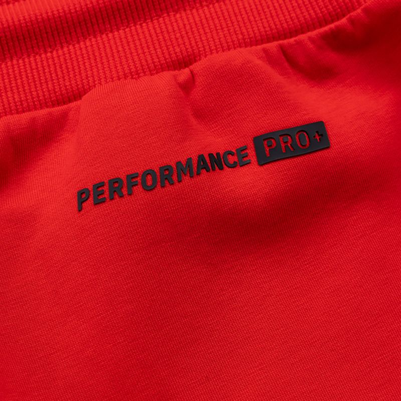 Дамски панталони Pitbull Explory Tape Track fluo / red 6