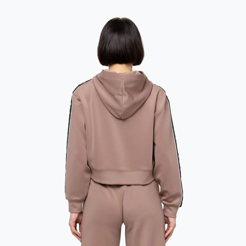 Дамски суитшърт Pitbull Verona Hooded Oversize chocolate mousse 3