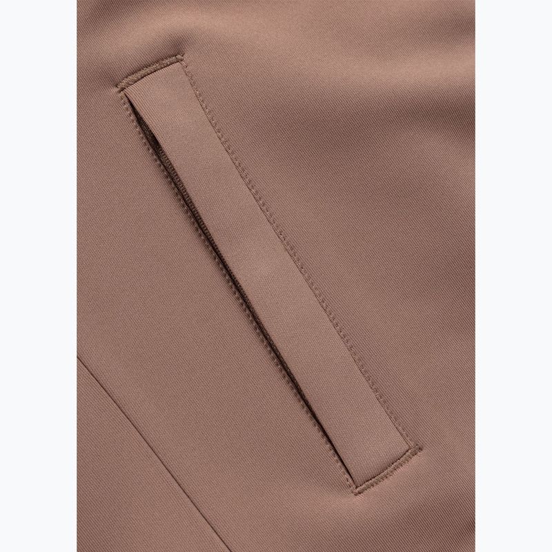 Дамски суитшърт Pitbull Verona Collar Zip chocolate mousse 11