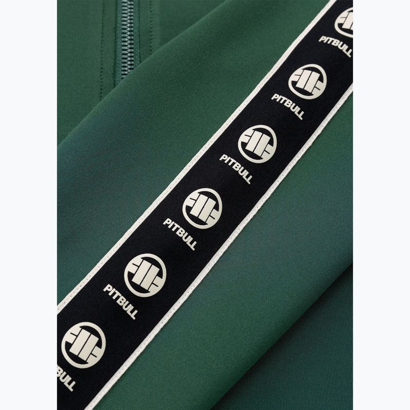 Дамски суитшърт Pitbull Verona Collar Zip bottle green 11