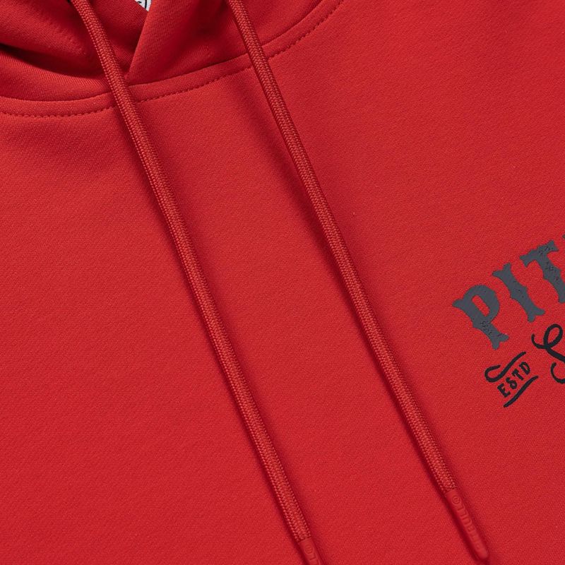 Мъжки суитшърт Pitbull Strenght & Respect Sweatshirt Hooded red 7