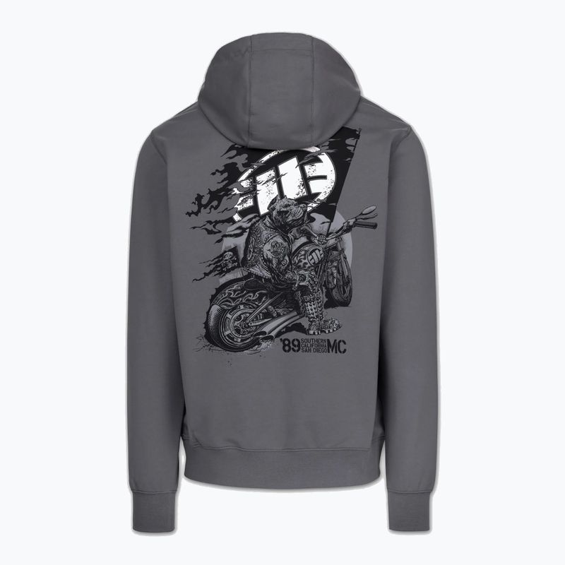 Мъжки суитшърт Pitbull MC Sweatshirt Hooded graphite 6