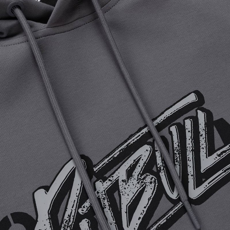 Мъжки суитшърт Pitbull MC Sweatshirt Hooded graphite 7