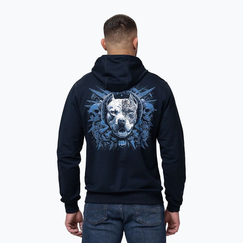 Мъжки суитшърт Pitbull World Sweatshirt Hooded dark navy 3