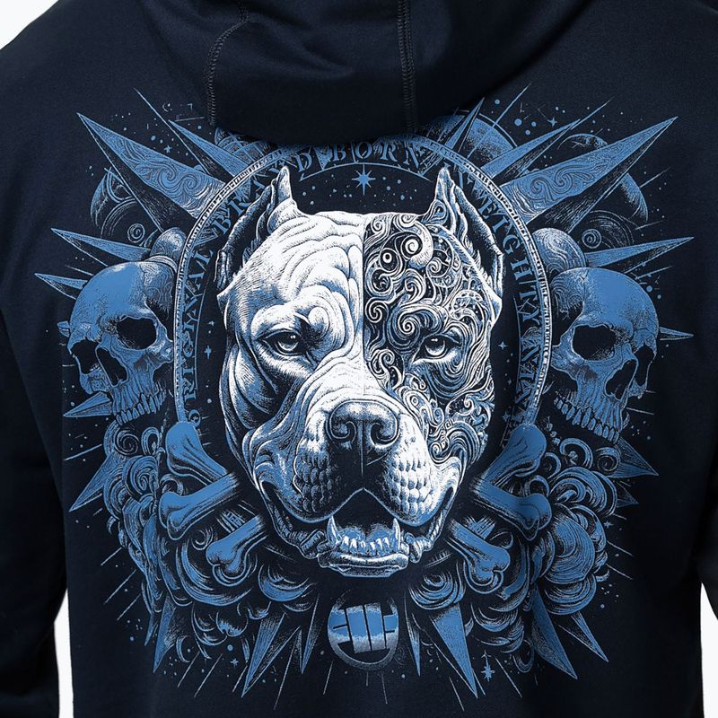 Мъжки суитшърт Pitbull World Sweatshirt Hooded dark navy 4