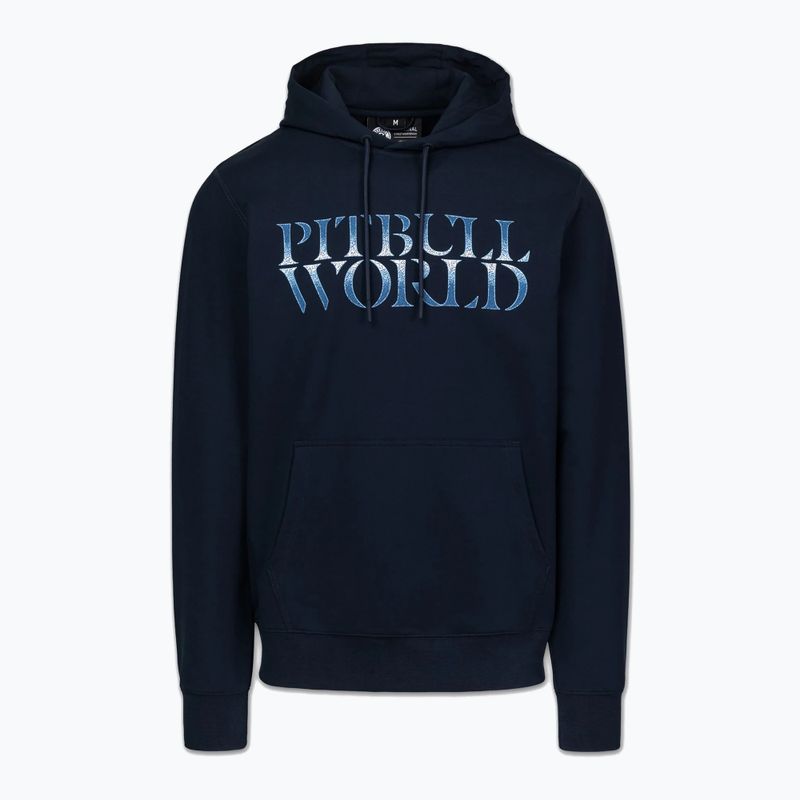 Мъжки суитшърт Pitbull World Sweatshirt Hooded dark navy 5