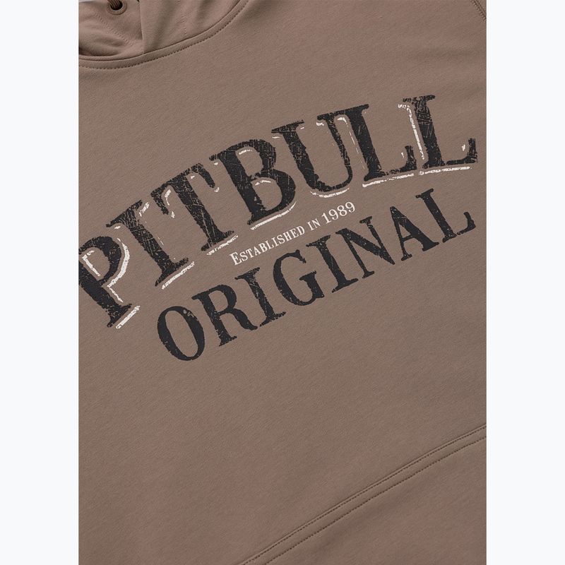 Мъжки суитшърт Pitbull Midnight Sweatshirt Hooded brown savana 10