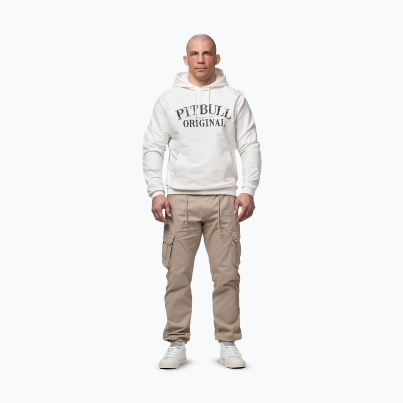 Мъжки суитшърт Pitbull Midnight Sweatshirt Hooded off white 2